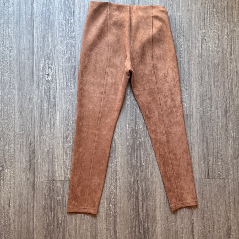 Ivanka Trump Tan Suede-Style Trousers - Picture 4 of 4